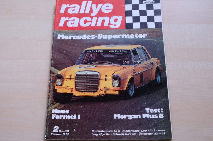 Deckblatt Rallye Racing (02/1972)